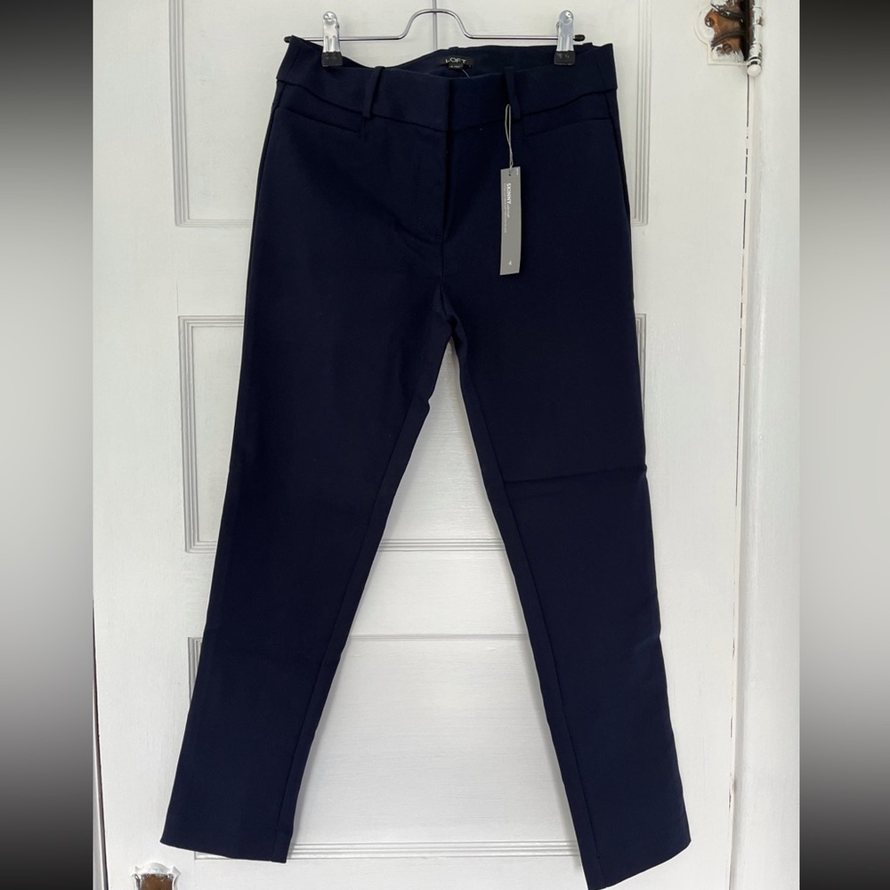 NWT Navy Blue LOFT Dress Pants